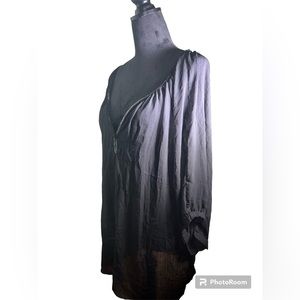 Lane Bryant’s Black Sheer blouse size 14-20